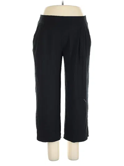 Pre-owned Jjill Casual Pants In Black