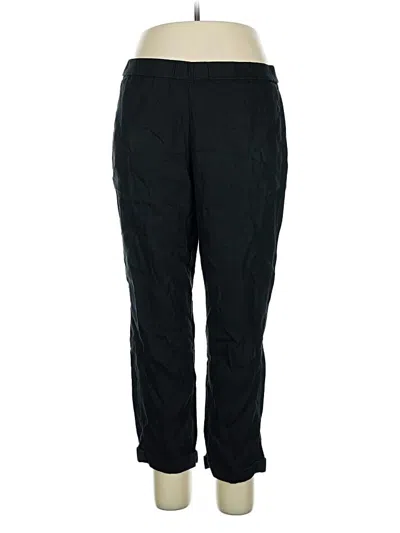 Pre-owned Jjill Casual Pants In Black