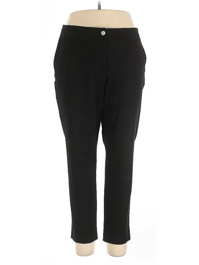 Pre-owned Jjill Casual Pants In Black