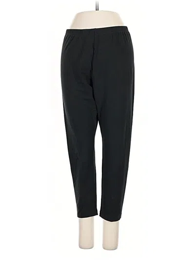 Pre-owned Jjill Casual Pants In Black