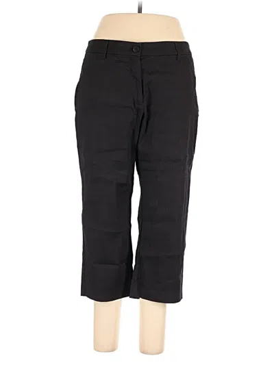 Pre-owned Jjill Casual Pants In Black