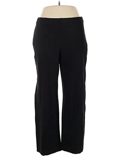 Pre-owned Jjill Casual Pants In Black