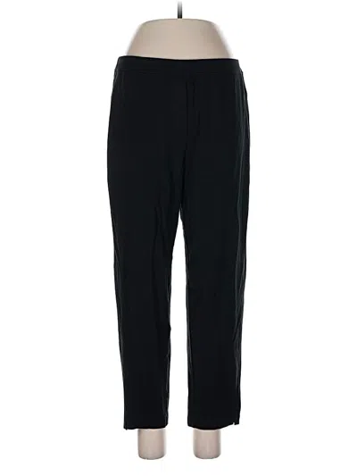 Pre-owned Jjill Casual Pants In Black