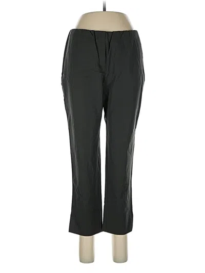 Pre-owned Jjill Casual Pants In Black