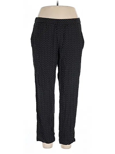 Pre-owned Jjill Casual Pants In Black