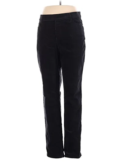Pre-owned Jjill Casual Pants In Black