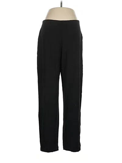 Pre-owned Jjill Casual Pants In Black