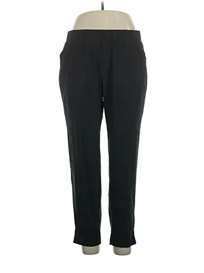 Pre-owned Jjill Casual Pants In Black