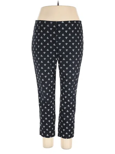 Pre-owned Jjill Casual Pants In Blue