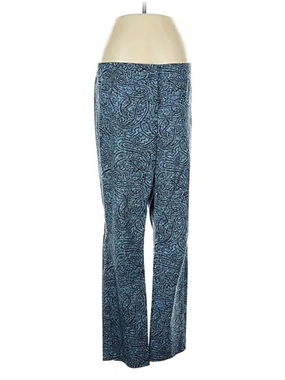 Pre-owned Jjill Casual Pants In Blue