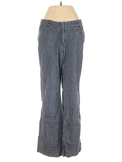 Pre-owned Jjill Casual Pants In Blue