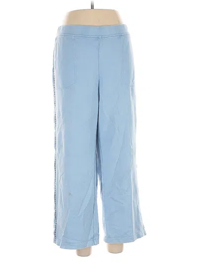 Pre-owned Jjill Casual Pants In Blue