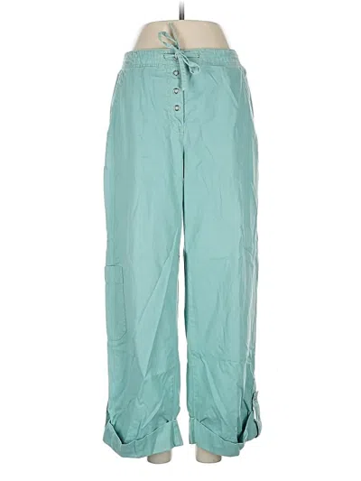 Pre-owned Jjill Casual Pants In Blue
