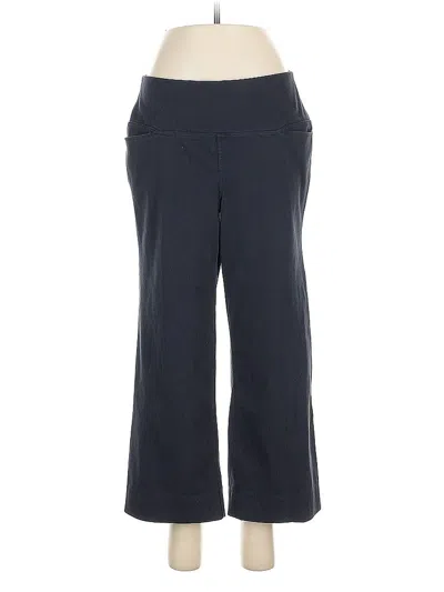 Pre-owned Jjill Casual Pants In Blue