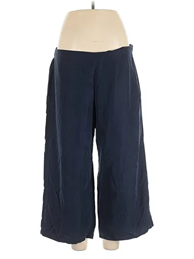 Pre-owned Jjill Casual Pants In Blue