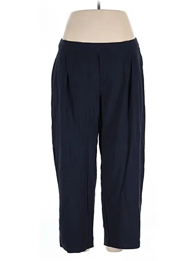 Pre-owned Jjill Casual Pants In Blue