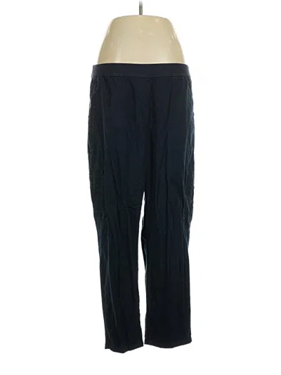 Pre-owned Jjill Casual Pants In Blue
