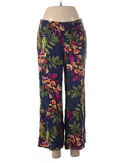 Pre-owned Jjill Casual Pants In Blue