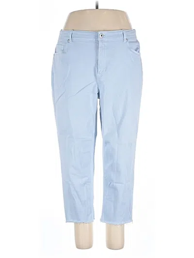 Pre-owned Jjill Casual Pants In Blue
