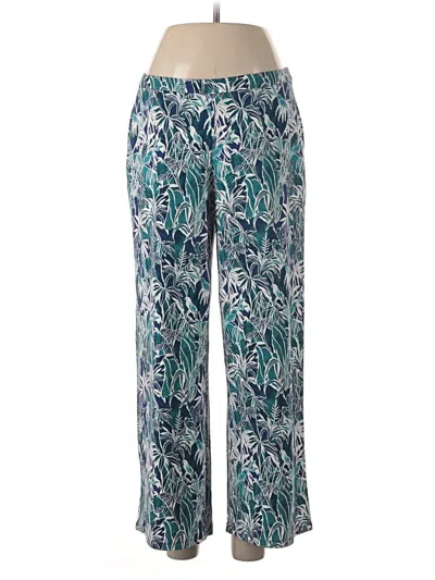 Pre-owned Jjill Casual Pants In Blue