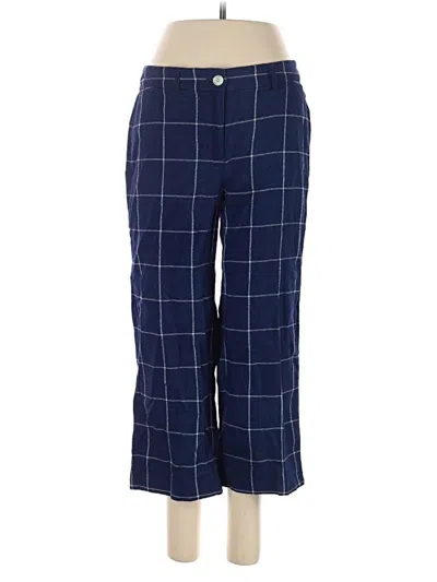 Pre-owned Jjill Casual Pants In Blue