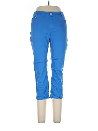 Pre-owned Jjill Casual Pants In Blue