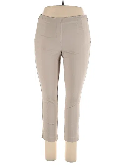 Pre-owned Jjill Casual Pants In Brown