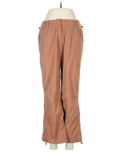 Pre-owned Jjill Casual Pants In Brown