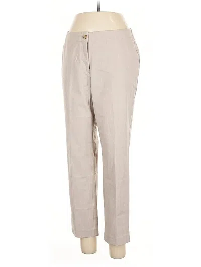Pre-owned Jjill Casual Pants In Brown