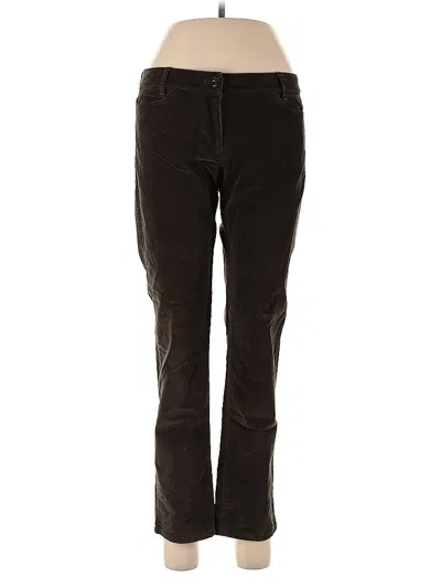 Pre-owned Jjill Casual Pants In Brown