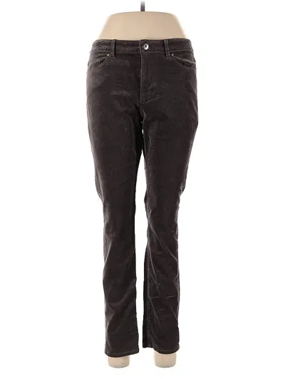 Pre-owned Jjill Casual Pants In Brown