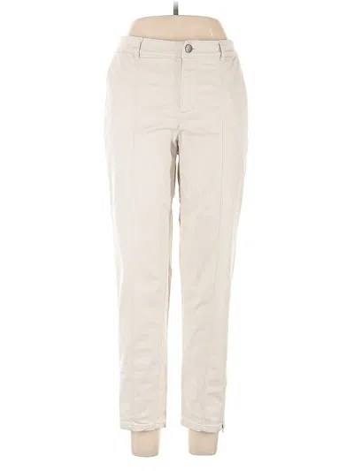 Pre-owned Jjill Casual Pants In Brown