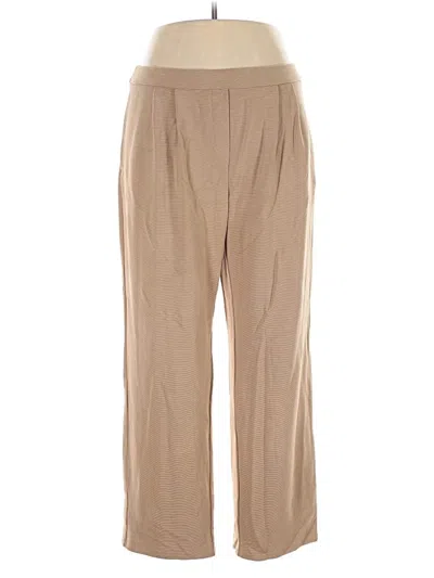 Pre-owned Jjill Casual Pants In Brown