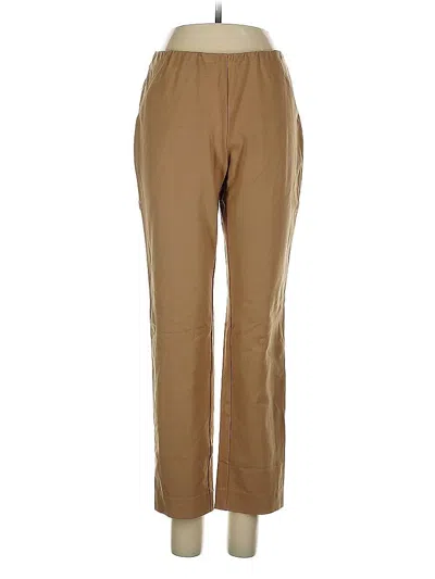 Pre-owned Jjill Casual Pants In Brown