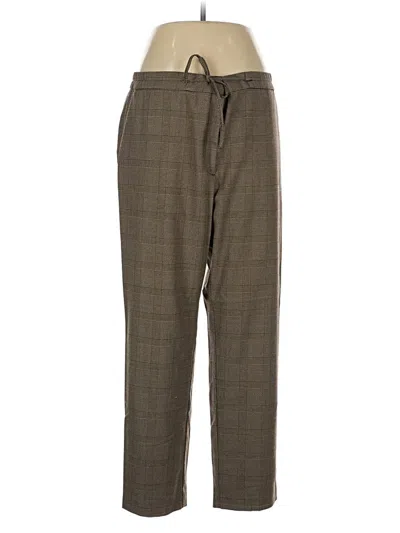 Pre-owned Jjill Casual Pants In Brown