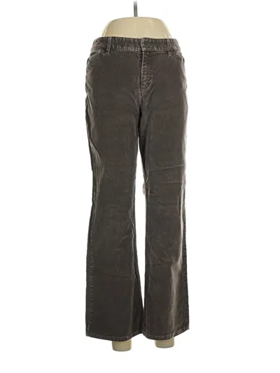 Pre-owned Jjill Casual Pants In Brown
