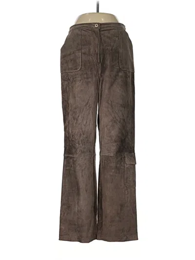 Pre-owned Jjill Casual Pants In Brown