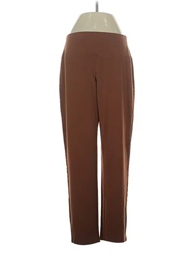 Pre-owned Jjill Casual Pants In Brown