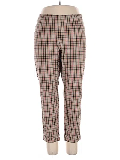Pre-owned Jjill Casual Pants In Brown