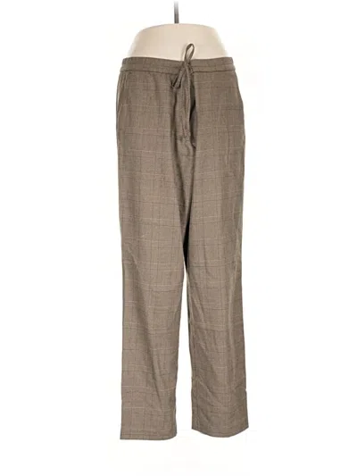 Pre-owned Jjill Casual Pants In Brown