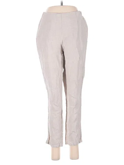 Pre-owned Jjill Casual Pants In Gray