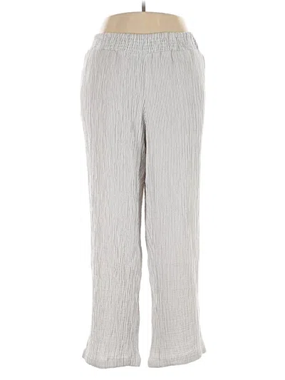 Pre-owned Jjill Casual Pants In Gray