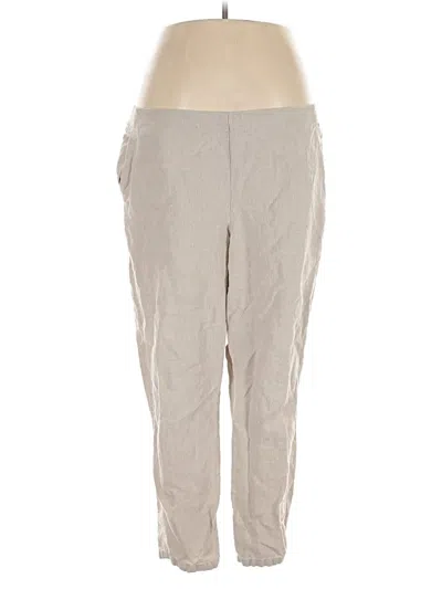 Pre-owned Jjill Casual Pants In Gray