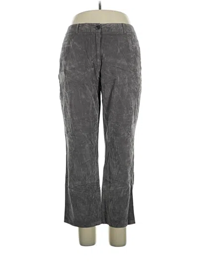 Pre-owned Jjill Casual Pants In Gray