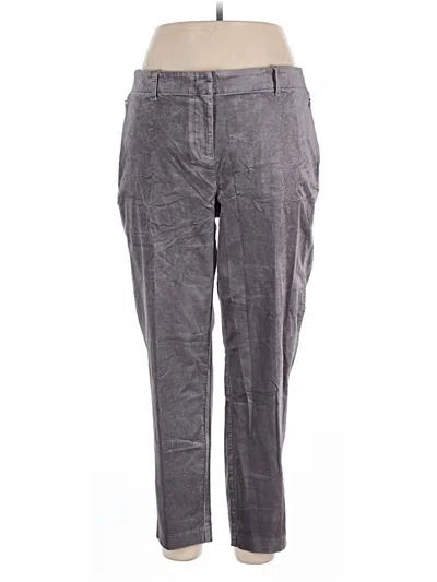 Pre-owned Jjill Casual Pants In Gray