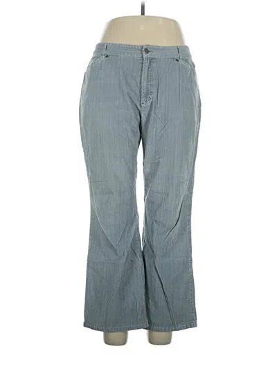 Pre-owned Jjill Casual Pants In Gray