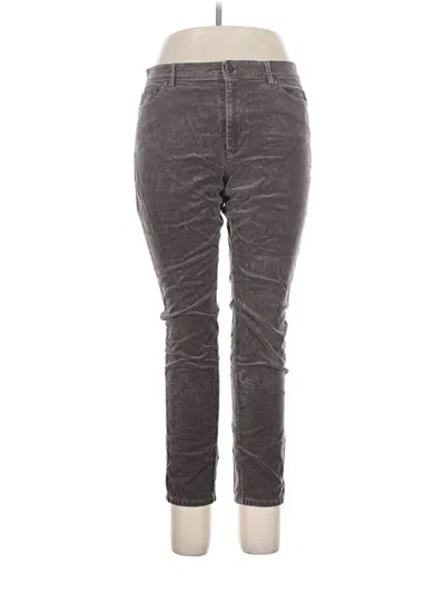 Pre-owned Jjill Casual Pants In Gray
