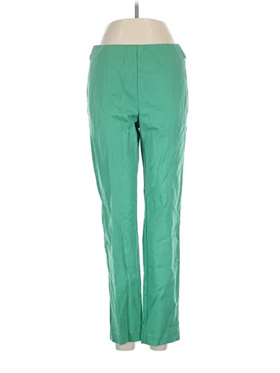 Pre-owned Jjill Casual Pants In Green
