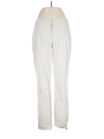 Pre-owned Jjill Casual Pants In Ivory