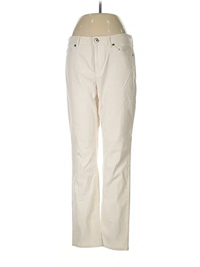 Pre-owned Jjill Casual Pants In Ivory